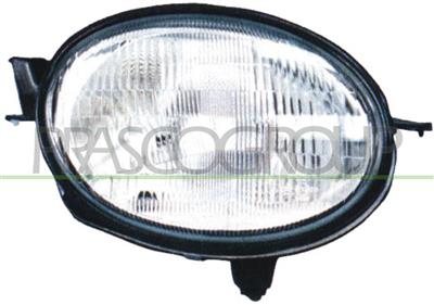 HEADLAMP LEFT H4 ELECTRIC-WITHOUT MOTOR