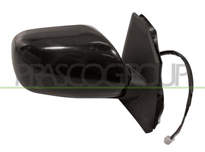 DOOR MIRROR RIGHT-ELECTRIC-BLACK-CONVEX-CHROME