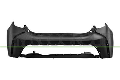 REAR BUMPER-PRIMED-WITH CUTTING MARKS FOR PDC AND PARK ASSIST