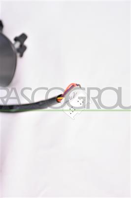 DOOR MIRROR LEFT-ELECTRIC-BLACK-HEATED-FOLDABLE-CONVEX-CHROME
