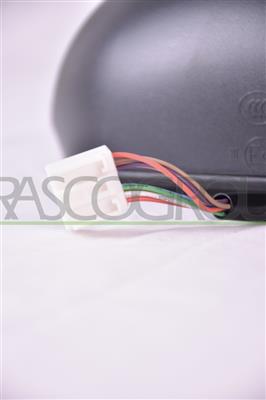 ESPEJO DERECHO ELECTRICO-TERMICO-IMPRIMADO-ABATIBLE-CON PILOTO-CON BLIS-CONVEXO/CROMADO-9 PINES