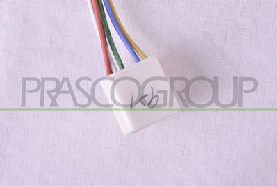 RETROVISORE DESTRO-ELETTRICO-NERO-TERMICO-CON FANALE-CONVESSO-6 PINS