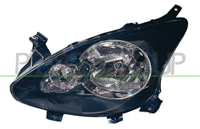 HEADLAMP LEFT H4 ELECTRIC-WITHOUT MOTOR (VALEO TYPE)