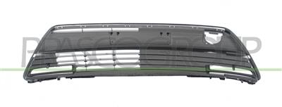 BUMPER GRILLE-CENTRE BLACK-WITH DAY RUNNING LIGHT HOLES