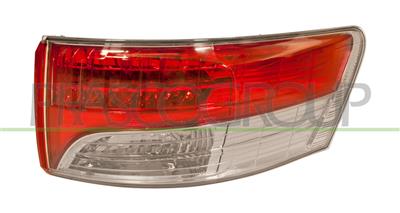 TAIL LAMP RIGHT-OUTER-RED/CLEAR-WITHOUT BULB HOLDER MOD. 4 DOOR
