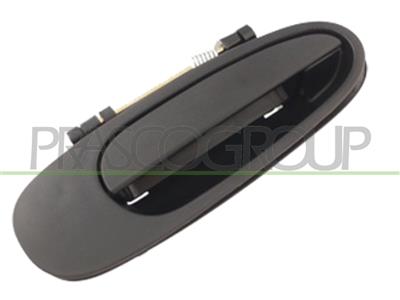 REAR DOOR HANDLE RIGHT-OUTER-BLACK-WITHOUT KEY HOLE