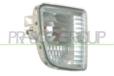 FRONT BUMPER LAMP RIGHT-CLEAR-WITH BULB HOLDER (NO FOG LAMP) SAE HOMOLOGATION