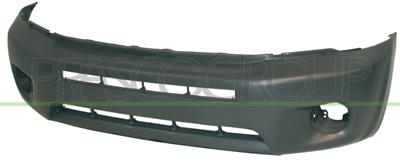 FRONT BUMPER-PRIMED-WITH WING EXTENSION HOLES