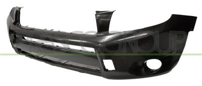 FRONT BUMPER-BLACK-SMOOTH FINISH TO BE PRIMED-WITHOUT WHEEL-ARCH EXTENSION HOLES