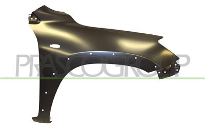 FRONT FENDER RIGHT-WITH SIDE REPEATER AND WING EXTENSION HOLES