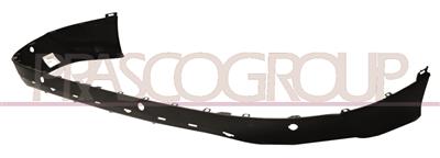 REAR BUMPER-LOWER-BLACK-TEXTURED FINISH-WITH SENSOR AND MOLDING HOLES
