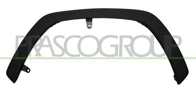 FRONT WHEEL ARCH EXTENSION LEFT-BLACK-TEXTURED FINISH-WITH CLIPS-WITH BI-ADHESIVE