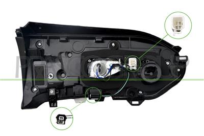 FANALE POSTERIORE DESTRO-INTERNO-SENZA PORTALAMPAD-LED