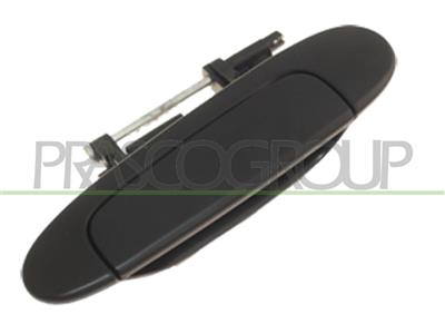 REAR DOOR HANDLE LEFT-OUTER-SMOOTH-BLACK-WITHOUT KEY HOLE