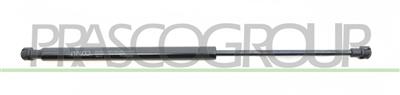 TAILGATE GAS SPRING RIGHT/LEFT - 390 N - L 430 mm - S 170 mm - Ø 18 mm - Ø 8 mm