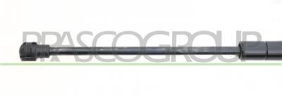 TAILGATE GAS SPRING RIGHT/LEFT - 390 N - L 430 mm - S 170 mm - Ø 18 mm - Ø 8 mm