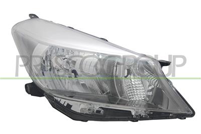 HEADLAMP RIGHT H4 ELECTRIC-WITH MOTOR-CHROME