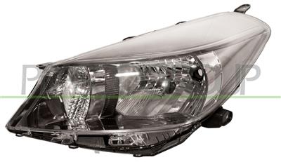 PROIETTORE SINISTRO H4-ELETTRICO-SENZA MOTORE-CROMATO SCURO