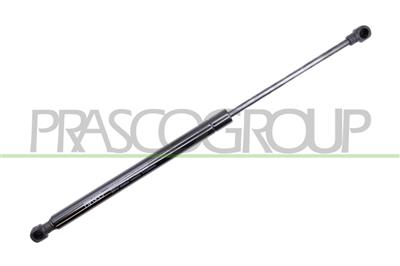 AMORTIGUADOR DE CAPO DERECHO - 405 N - L 416 mm - C 155 mm - Ø 18 mm - Ø 8 mm MOD. CAJA MANUAL