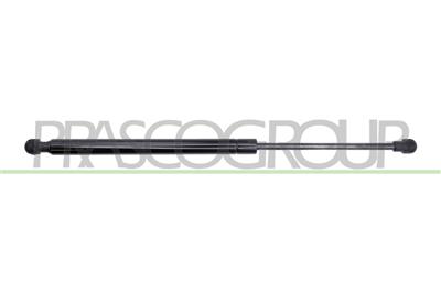 TAILGATE GAS SPRING RIGHT - 405 N - L 416 mm - S 155 mm - Ø 18 mm - Ø 8 mm MOD. MANUAL TRANSMISSION