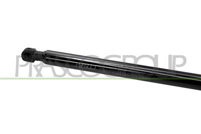 TAILGATE GAS SPRING RIGHT - 405 N - L 416 mm - S 155 mm - Ø 18 mm - Ø 8 mm MOD. MANUAL TRANSMISSION