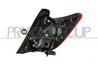 TAIL LAMP LEFT-WITHOUT BULB HOLDER MOD. 5 DOOR-LED