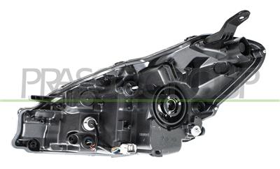 HEADLAMP RIGHT HIR2 ELECTRIC-WITHOUT MOTOR-WITH CORNER PROJECTOR-BLACK