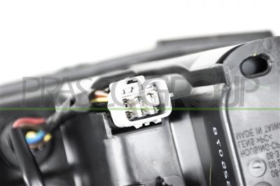 OPTICA IZQUIERDA HIR2 ELECTRICA-SIN MOTOR-CON LUPA-NEGRA-LED MOD. PUERTAS