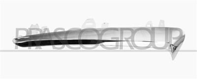 MOULURE GAUCHE DE GRILLE DE PARE-CHOCS AVANT-CHROMEE