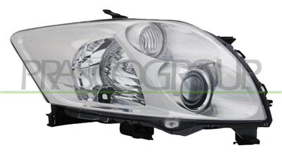 HEADLAMP RIGHT H11+HB3 ELECTRIC-WITH MOTOR (VALEO TYPE)