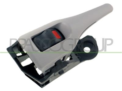 FRONT/REAR DOOR HANDLE LEFT-INNER GRAY-BLACK CLOSE BUTTON