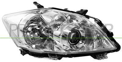 OPTICA DERECHA H11+HB3 ELECTRICA-CON MOTOR