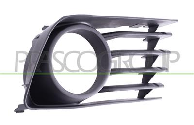 BUMPER GRILLE RIGHT-BLACK-WITH FOG LAMP HOLE