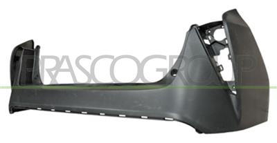 REAR BUMPER-PRIMED-WITH PDC CUTTING MARKS PDC AND PARK ASSIST