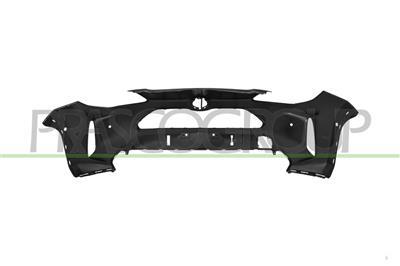 FRONT BUMPER-BLACK-SMOOTH-FINISH TO BE PRIMED-WITH HOLES FOR PDC AND PARK ASSIST MOD. ACTIVE-TREND-LOUNGE