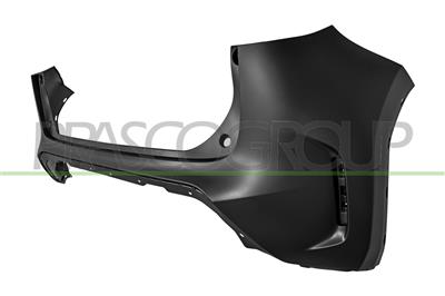 REAR BUMPER-PRIMED-WITH CUTTING MARKS FOR SENSORS