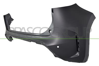 REAR BUMPER-PRIMED-WITH PDC HOLES+SENSOR HOLDERS-WITH CUTTING MARKS FOR PARK ASSIST