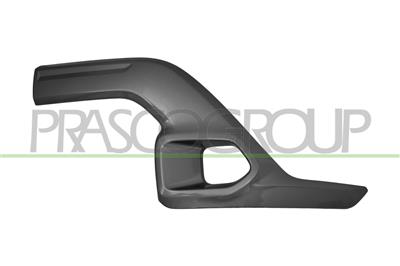 FRONT BUMPER MOLDING LEFT-SILVER