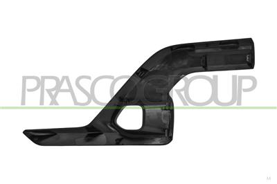 FRONT BUMPER MOLDING LEFT-SILVER
