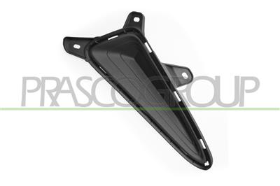 FRONT BUMPER GRILLE MOLDING LEFT-BLACK