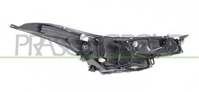 PROIETTORE SINISTRO HIR2-ELETTRICO-SENZA MOTORE-CON LENTICOLARE-NERO-LED