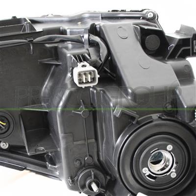 PROIETTORE SINISTRO HIR2-ELETTRICO-SENZA MOTORE-CON LENTICOLARE-NERO-LED