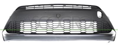 BUMPER GRILLE-CENTRE-BLACK-TEXTURED FINISH FINISH