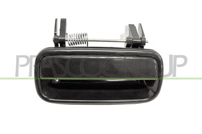 REAR DOOR HANDLE LEFT-OUTER-SMOOTH-BLACK-WITHOUT KEY HOLE