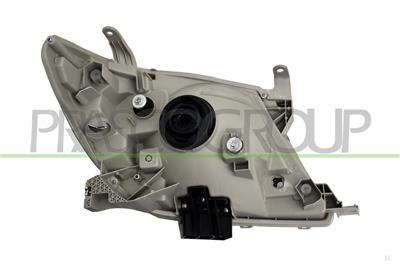 HEADLAMP LEFT H4-MANUAL/ELECTRIC