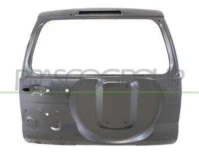 TAILGATE WITH SPARE WHEEL COMPARTMENT