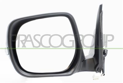 RETROVISORE SINISTRO-ELETTRICO-NERO-CON FANALE-CHIUDIBILE-CONVESSO
