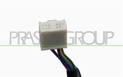 ESPEJO DERECHO ELECTRICO-NEGRO-ABATIBLE-CON PILOTO-CONVEXO/CROMADO-CON CARCASA CROMADA