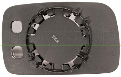 VERRE DE RETROVISEUR GAUCHE ASPHERIQUE