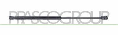 TAILGATE GAS SPRING RIGHT/LEFT-380 N-L 431 mm-S 183 mm-Ø 18 mm-Ø 8 mm